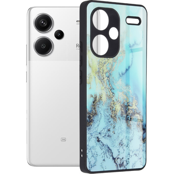Techsuit - Glaze Series - Xiaomi Redmi Note 13 Pro+ 5G - Blue Ocean