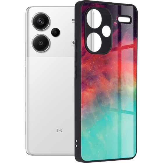 Techsuit - Glaze Series - Xiaomi Redmi Note 13 Pro+ 5G - Fiery Ocean