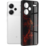 Techsuit - Glaze Series - Xiaomi Redmi Note 13 Pro+ 5G - Red Nebula