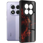 Techsuit - Glaze Series - Xiaomi Redmi Note 14 Pro 5G / Poco X7 - Red Nebula