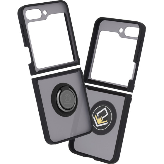 Techsuit - Glinth - Samsung Galaxy Z Flip5 - Black