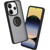 Techsuit - Glinth - Xiaomi Redmi Note 14 4G (163.25 x 76.55 x 8.16mm) - Black
