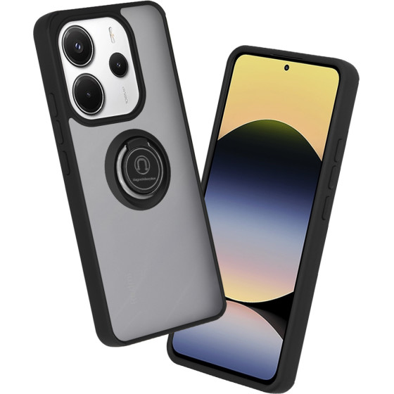 Techsuit - Glinth - Xiaomi Redmi Note 14 4G (163.25 x 76.55 x 8.16mm) - Black