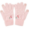 Techsuit - Gloves (ST0011) - from Mink Fur, Size 21cm - Pink - (ST0011;PINK)