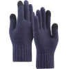 Techsuit - Gloves (ST0012) - from Alpaca Wool, Size 22cm - Navy Blue
