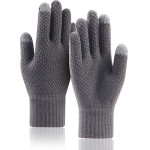 Techsuit - Gloves (ST0013) - from Acrylic, Size 22cm - Grey - (ST0013;GREY)