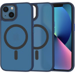 Techsuit - HaloFrost MagSafe Series - iPhone 13 - Deep Blue