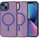 Techsuit - HaloFrost MagSafe Series - iPhone 13 - Deep Purple