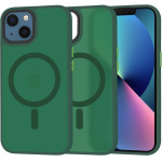 Techsuit - HaloFrost MagSafe Series - iPhone 13 - Midnight Green
