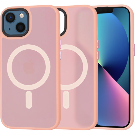 Techsuit - HaloFrost MagSafe Series - iPhone 13 - Pink