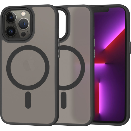 Techsuit - HaloFrost MagSafe Series - iPhone 13 Pro - Black