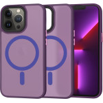 Techsuit - HaloFrost MagSafe Series - iPhone 13 Pro - Deep Purple