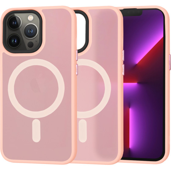 Techsuit - HaloFrost MagSafe Series - iPhone 13 Pro - Pink