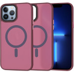 Techsuit - HaloFrost MagSafe Series - iPhone 13 Pro Max - Bordeaux