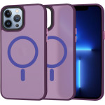 Techsuit - HaloFrost MagSafe Series - iPhone 13 Pro Max - Deep Purple