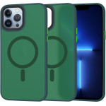 Techsuit - HaloFrost MagSafe Series - iPhone 13 Pro Max - Midnight Green