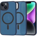 Techsuit - HaloFrost MagSafe Series - iPhone 14 - Deep Blue
