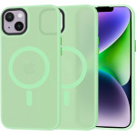 Techsuit - HaloFrost MagSafe Series - iPhone 14 Plus - Light Green
