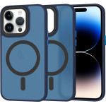 Techsuit - HaloFrost MagSafe Series - iPhone 14 Pro - Deep Blue