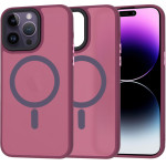 Techsuit - HaloFrost MagSafe Series - iPhone 14 Pro Max - Bordeaux