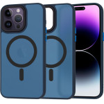 Techsuit - HaloFrost MagSafe Series - iPhone 14 Pro Max - Deep Blue