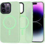 Techsuit - HaloFrost MagSafe Series - iPhone 14 Pro Max - Light Green
