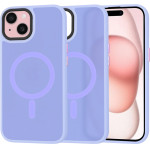 Techsuit - HaloFrost MagSafe Series - iPhone 15 - Light Purple