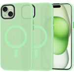 Techsuit - HaloFrost MagSafe Series - iPhone 15 Plus - Light Green