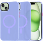 Techsuit - HaloFrost MagSafe Series - iPhone 15 Plus - Light Purple