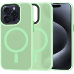 Techsuit - HaloFrost MagSafe Series - iPhone 15 Pro - Light Green