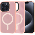 Techsuit - HaloFrost MagSafe Series - iPhone 15 Pro - Pink