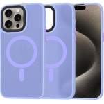 Techsuit - HaloFrost MagSafe Series - iPhone 15 Pro Max - Light Purple