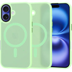 Techsuit - HaloFrost MagSafe Series - iPhone 16 - Light Green