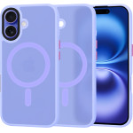 Techsuit - HaloFrost MagSafe Series - iPhone 16 - Light Purple
