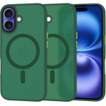 Techsuit - HaloFrost MagSafe Series - iPhone 16 - Midnight Green
