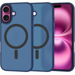 Techsuit - HaloFrost MagSafe Series - iPhone 16 Plus - Deep Blue