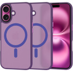 Techsuit - HaloFrost MagSafe Series - iPhone 16 Plus - Deep Purple