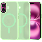 Techsuit - HaloFrost MagSafe Series - iPhone 16 Plus - Light Green