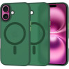Techsuit - HaloFrost MagSafe Series - iPhone 16 Plus - Midnight Green