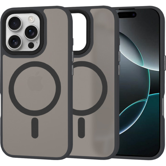 Techsuit - HaloFrost MagSafe Series - iPhone 16 Pro - Black