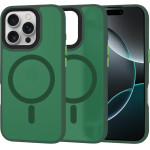 Techsuit - HaloFrost MagSafe Series - iPhone 16 Pro - Midnight Green