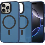 Techsuit - HaloFrost MagSafe Series - iPhone 16 Pro Max - Deep Blue