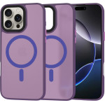 Techsuit - HaloFrost MagSafe Series - iPhone 16 Pro Max - Deep Purple