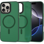 Techsuit - HaloFrost MagSafe Series - iPhone 16 Pro Max - Midnight Green