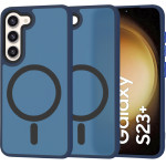Techsuit - HaloFrost MagSafe Series - Samsung Galaxy S23 Plus - Deep Blue