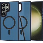 Techsuit - HaloFrost MagSafe Series - Samsung Galaxy S23 Ultra - Deep Blue