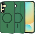 Techsuit - HaloFrost MagSafe Series - Samsung Galaxy S24 FE - Midnight Green