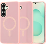 Techsuit - HaloFrost MagSafe Series - Samsung Galaxy S25 Plus - Pink