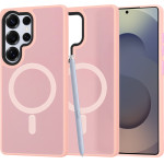 Techsuit - HaloFrost MagSafe Series - Samsung Galaxy S25 Ultra - Pink