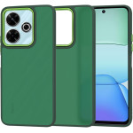 Techsuit - HaloFrost Series (Green Camera Frame) - Xiaomi Redmi 13 / Poco M6 4G - Midnight Green